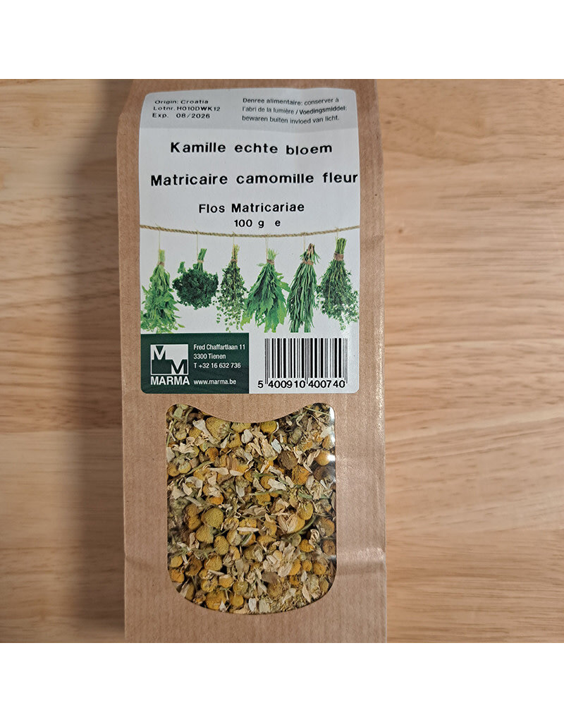 Marma Marma - Kamille echte bloem, 100g