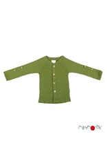 ManyMonths ManyMonths - cardigan, adjustable sleeves, garden moss green (3-16j)