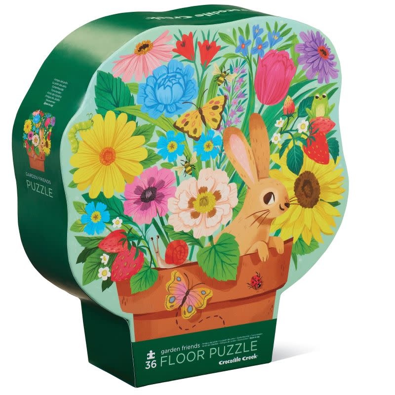 Crocodile Creek Puzzle Sagomato 36 Pezzi – Let's Party, Per Bambini, Unisex, Gioco Creativo