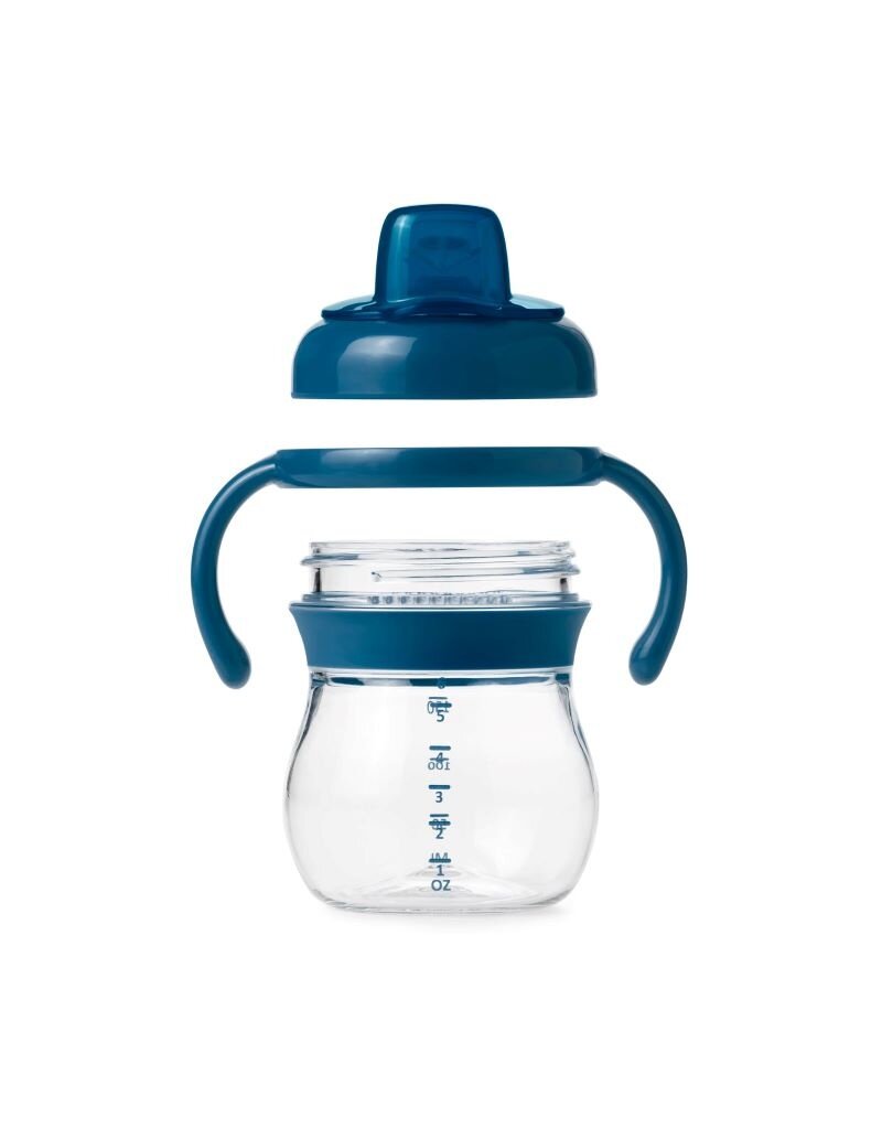 Oxo Tot Oxo tot - Soft Spout Cup with removable handles, navy