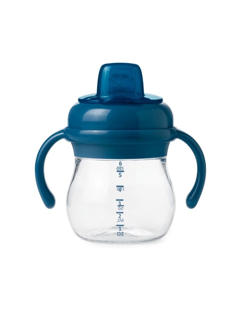 Oxo Tot Oxo tot - Soft Spout Cup with removable handles, navy