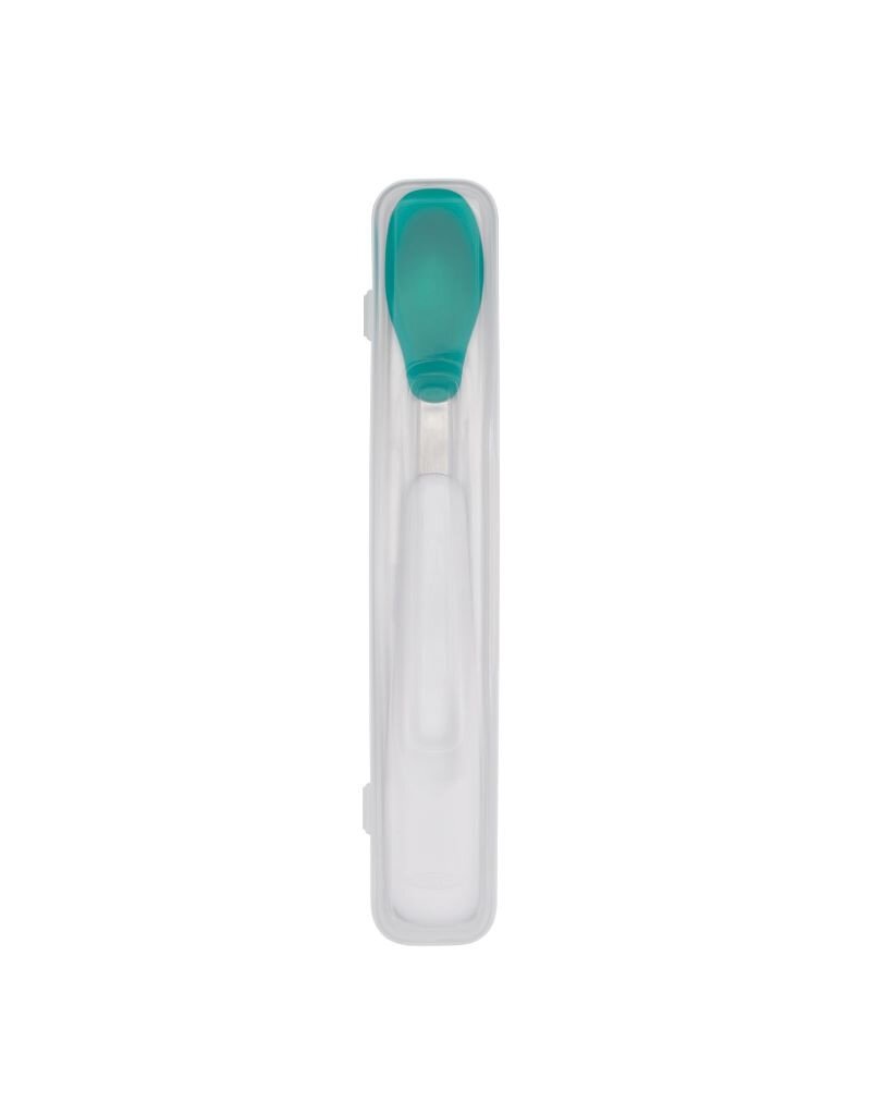 Oxo Tot Oxo Tot - On-the-go feeding spoon, teal