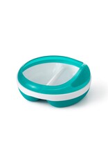 Oxo Tot Oxo tot - Divided Feeding Dish with removable ring, teal