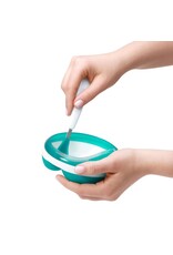 Oxo Tot Oxo tot - Divided Feeding Dish with removable ring, teal