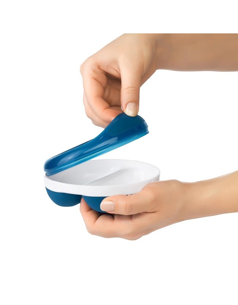 Oxo Tot Oxo tot - Divided Feeding Dish with removable ring, navy