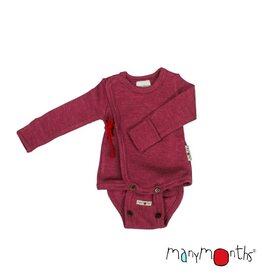 ManyMonths Kimonobody/shirt, Dark Cerise (0-2j)