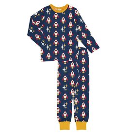 Maxomorra Pyjama Set LS, Rocket (3-10j)