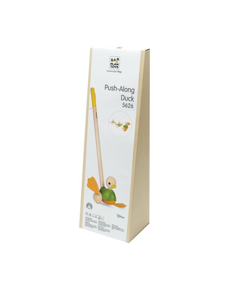 PlanToys Plan Toys - Push-Along Duck