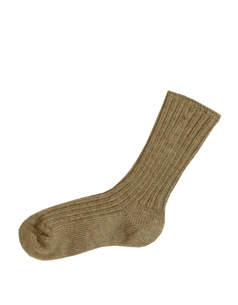 Joha Joha - Wool sock, sand melange (0-2j)