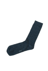 Joha Joha - Wool rib socks, denim melange (3-16j)