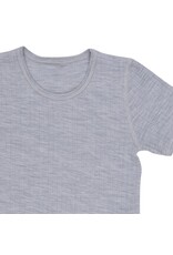 Joha Joha - T-shirt basic, light grey melange (3-16j)