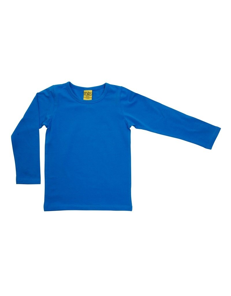 More than a Fling More Than a Fling - Long Sleeve Top, Blue Aster (3-16j)