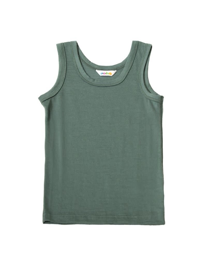 Joha Joha - Undershirt, wool, dark green (3-16j)