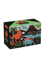 Mudpuppy Mudpuppy - Glow in the dark puzzle, Dinosaurs, 100 stukken