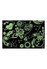 Mudpuppy Mudpuppy - Glow in the dark puzzle, Cosmic Dreams, 100 stukken