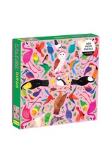 Mudpuppy Mudpuppy - Family puzzle, Kaleido Birds, 500 stukken