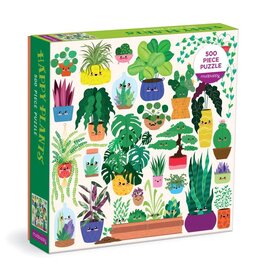 Mudpuppy Familiepuzzel, Happy Plants