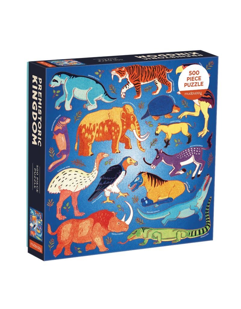 Mudpuppy Mudpuppy - Family puzzle, Prehistoric Kingdom, 500 stukken