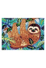 Mudpuppy Mudpuppy - Endangered species puzzle, Pygmy Sloth, 300 stukken