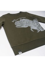 Lion of Leisure Lion of Leisure - Sweater, Dino, khaki (3-16j)