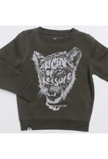 Lion of Leisure Lion of Leisure - Sweater, Lion Logo, khaki (3-16j)