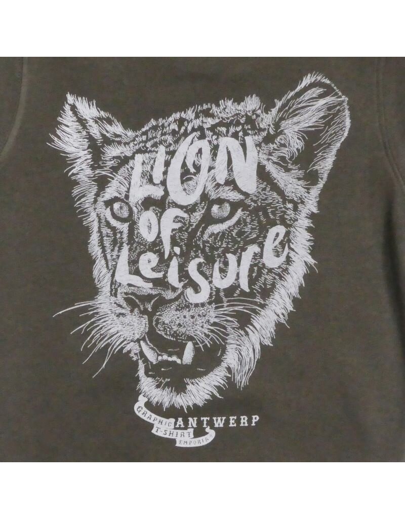 Lion of Leisure Lion of Leisure - Sweater, Lion Logo, khaki (3-16j)