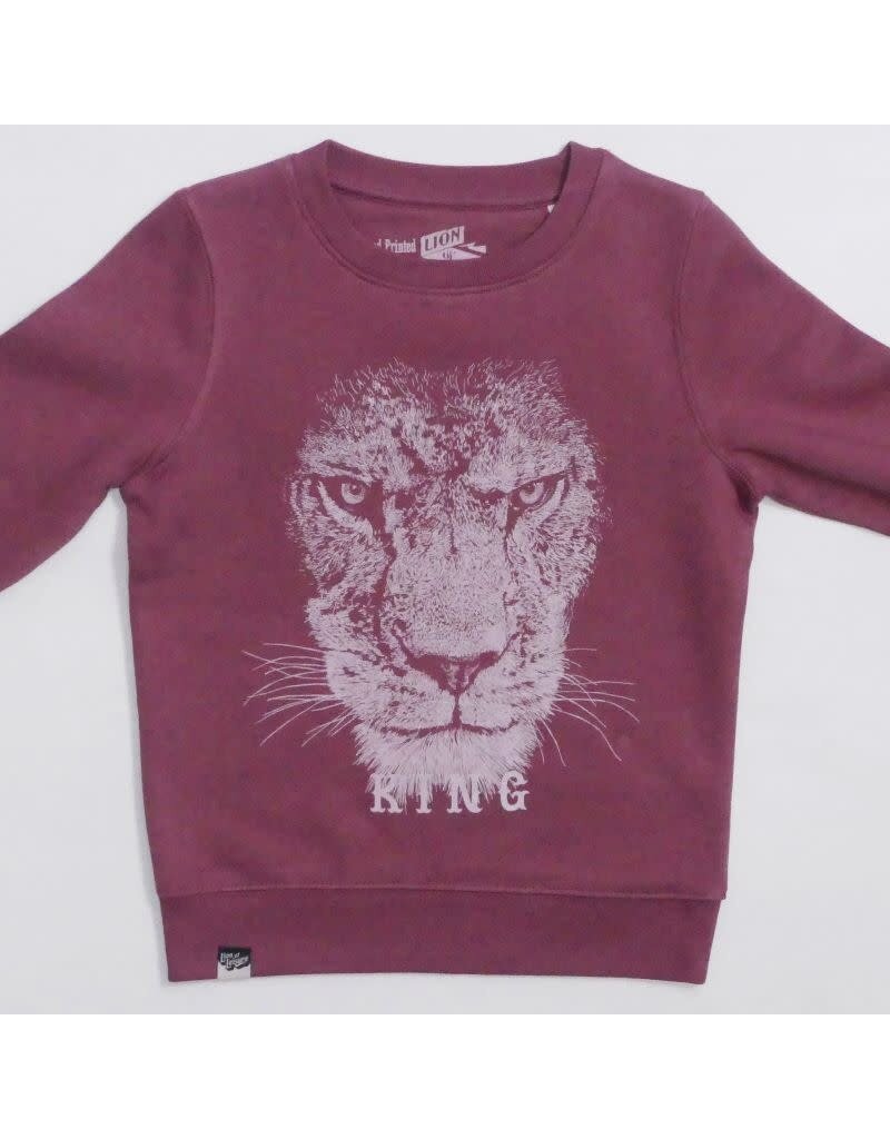 Lion of Leisure Lion of Leisure - Sweater, Lion King, Rose (3-16j)