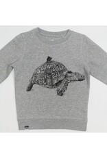 Lion of Leisure Lion of Leisure - Sweater, Tortoise, Grey melange (3-16j)