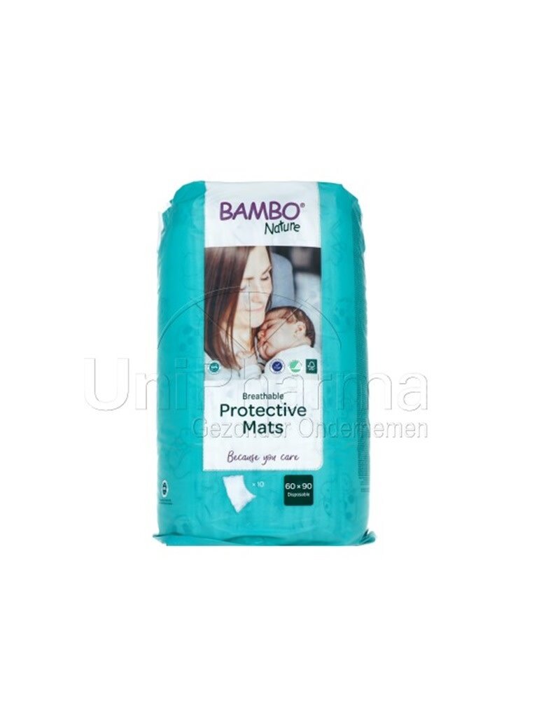 Bambo Nature Bambo Nature - Kraampakket Protective Mats, 10 stuks, 60x90cm