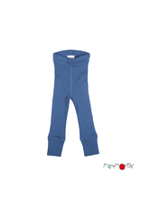 ManyMonths ManyMonths - legging, unisex, wol, cosmos blue (3-16j)