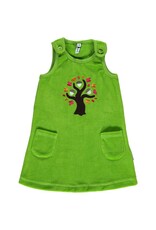 Maxomorra Maxomorra - Dress embroid, oak tree (0-2j)