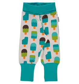 Maxomorra Broek, ice cream white (0-2j)