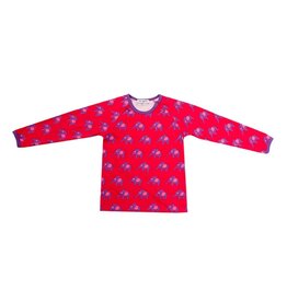 Mini Cirkus Shirt ls, bright rose (0-2j)