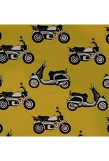 Naperonuttu Naperonuttu - jurk, sl, geel, mopeds (0-2j)