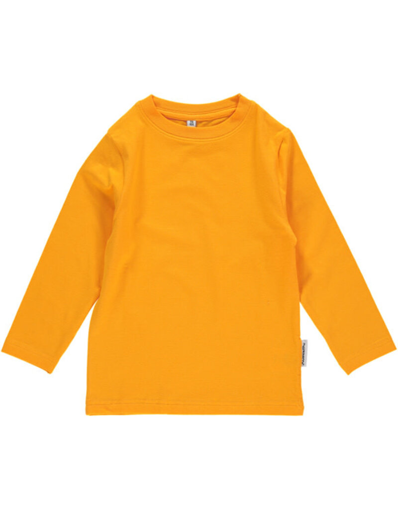 Maxomorra Maxomorra - Top LS Solid orange (0-2j)