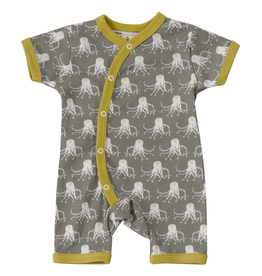 Pigeon Summersuit, grey octopus (0-2j)