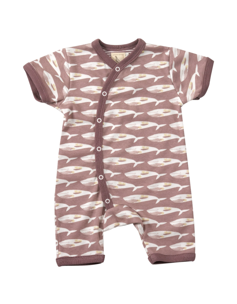 Pigeon Pigeon - summersuit, mocha whale (0-2j)