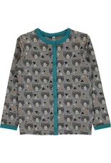 Maxomorra Maxomorra - Cardigan button sweat, grizzly bear (0-2j)