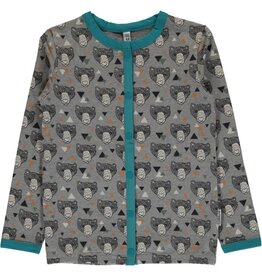 Maxomorra Gilet, grizzly bear (0-2j)