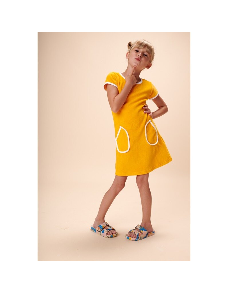 Lily Balou Lily Balou - Roela Dress, Saffron (3-12j)