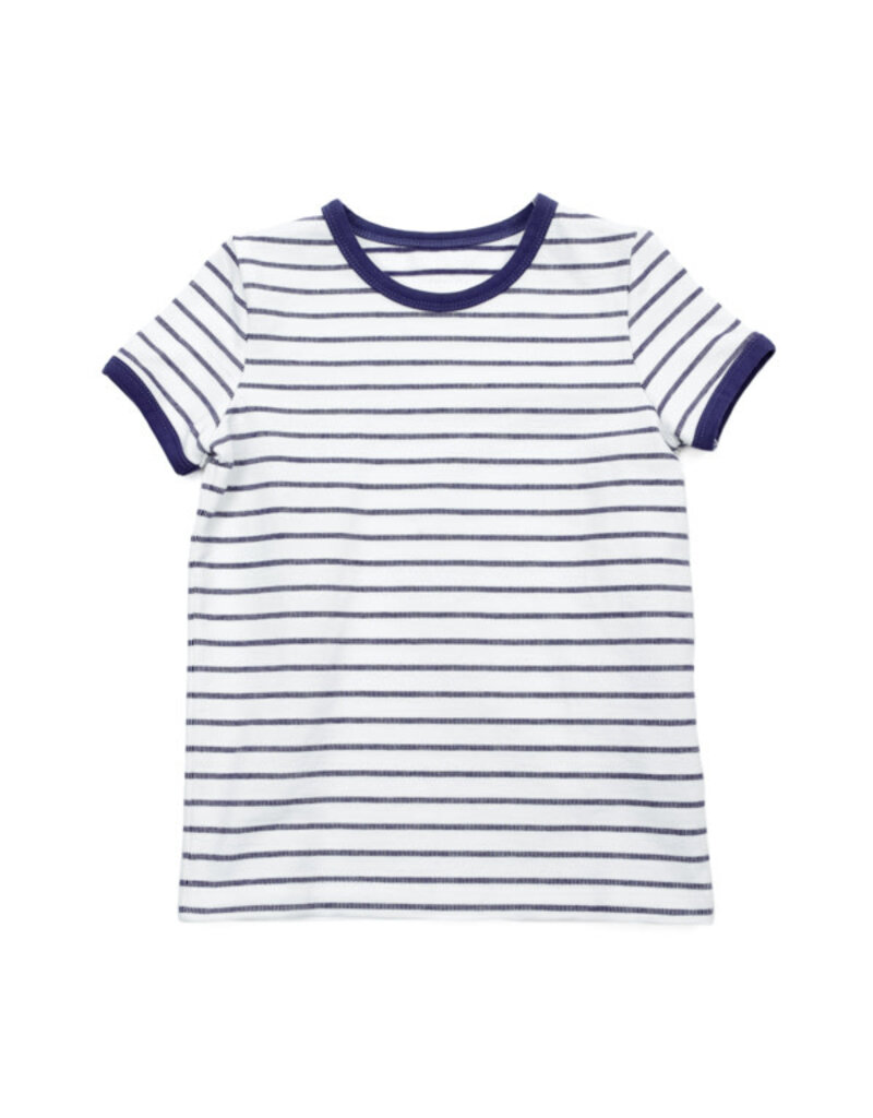 Lily Balou Lily Balou - Billie T-Shirt, Stripes Gentian blue (3-16j)