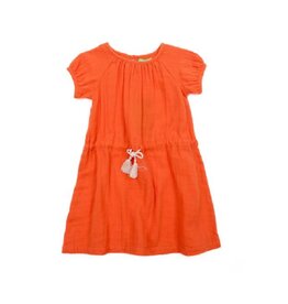 Lily Balou Kleedje, red orange (0-2j)