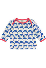 Loud+Proud Loud+Proud - shirt, pacific, dolfijn (0-2j)