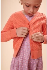 Lily Balou Lily Balou - Nette cardigan, Coral (3-12j)