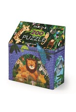 Crocodile Creek Crocodile Creek - House puzzle, Zoo, 24 pcs