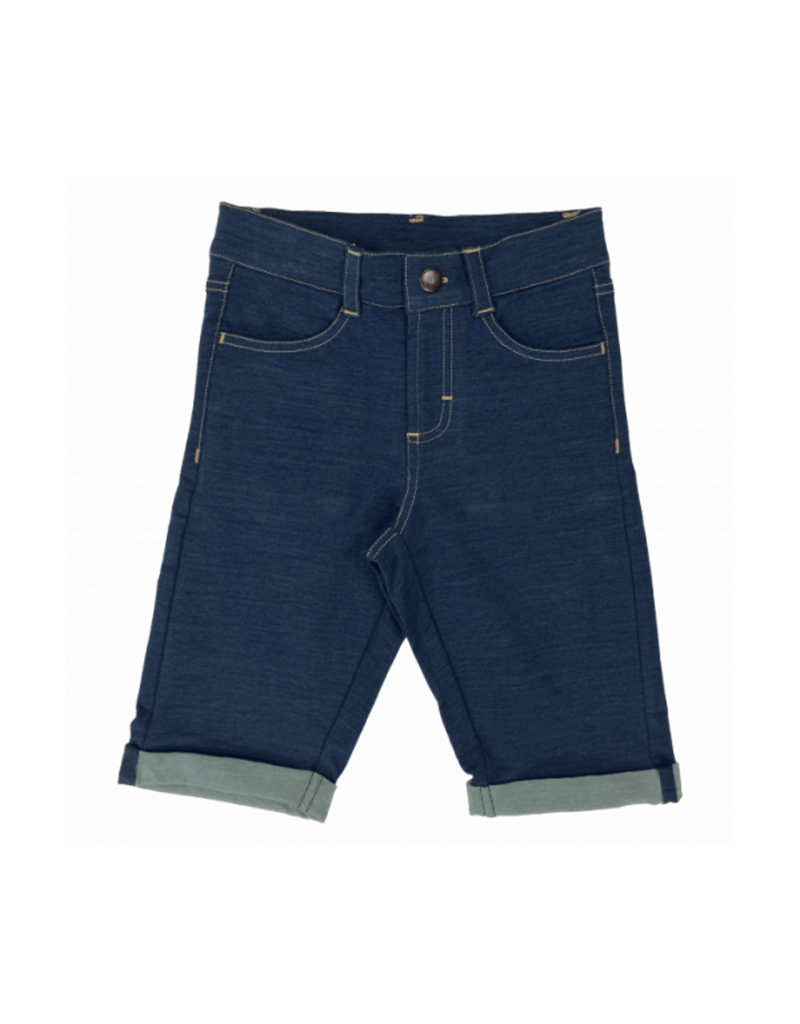 Maxomorra Maxomorra - Shorts knee, Indigo wash (3-10j)