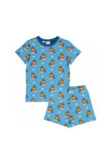 Maxomorra Maxomorra - Pyjama Set SS, Monkey (3-10j)