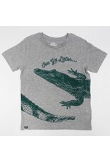 Lion of Leisure Lion of Leisure - T-shirt, alligator, grey melange (3-16j)