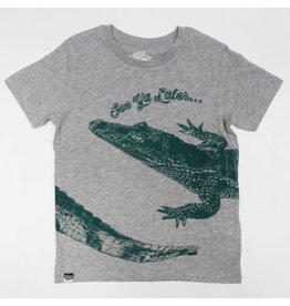 Lion of Leisure T-shirt, alligator (3-16j)