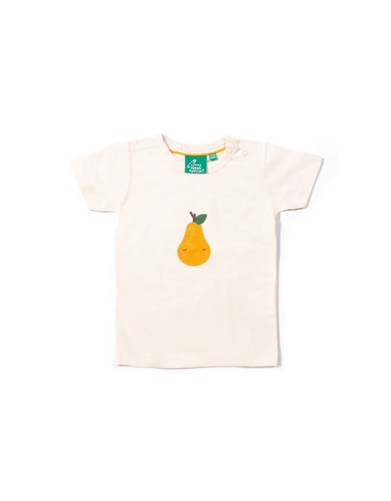 Little Green Radicals Little Green Radicals - Pear ss T-shirt (3-8j)